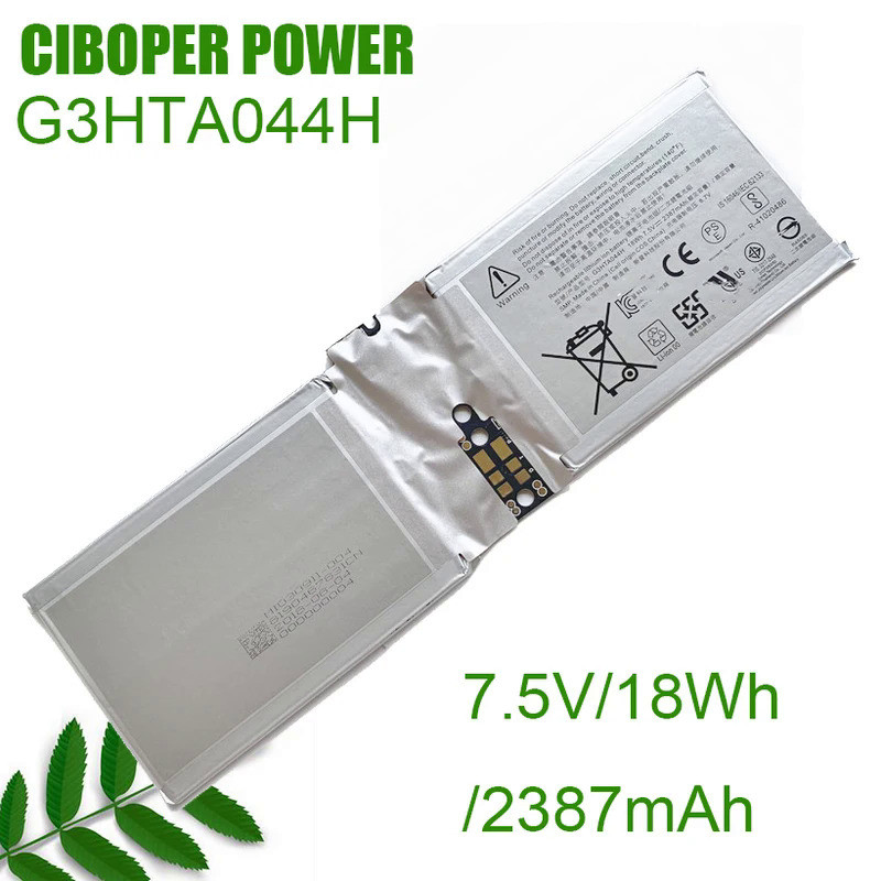 CP Original Tablet Battery G3HTA044H DAK822470K G3HTA020H 7.5V/18.0WH/2387mAh For Surface Book 1 170
