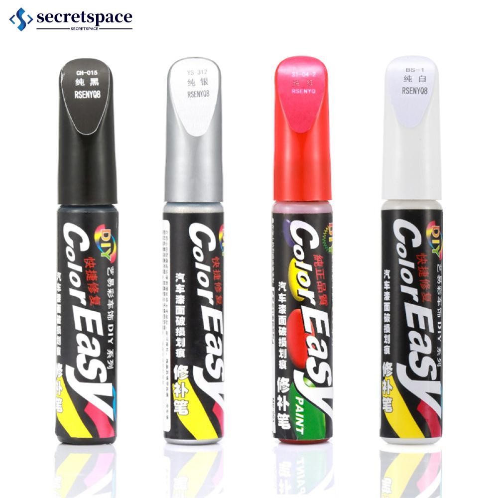 Secretspace สีสันรถ Scratch Clear ซ่อมปากกาสี Touch Up ปากกากันน้ําซ่อมบํารุงรักษารถ-จัดแต่งทรงผมเครื่องมือ G5Z8