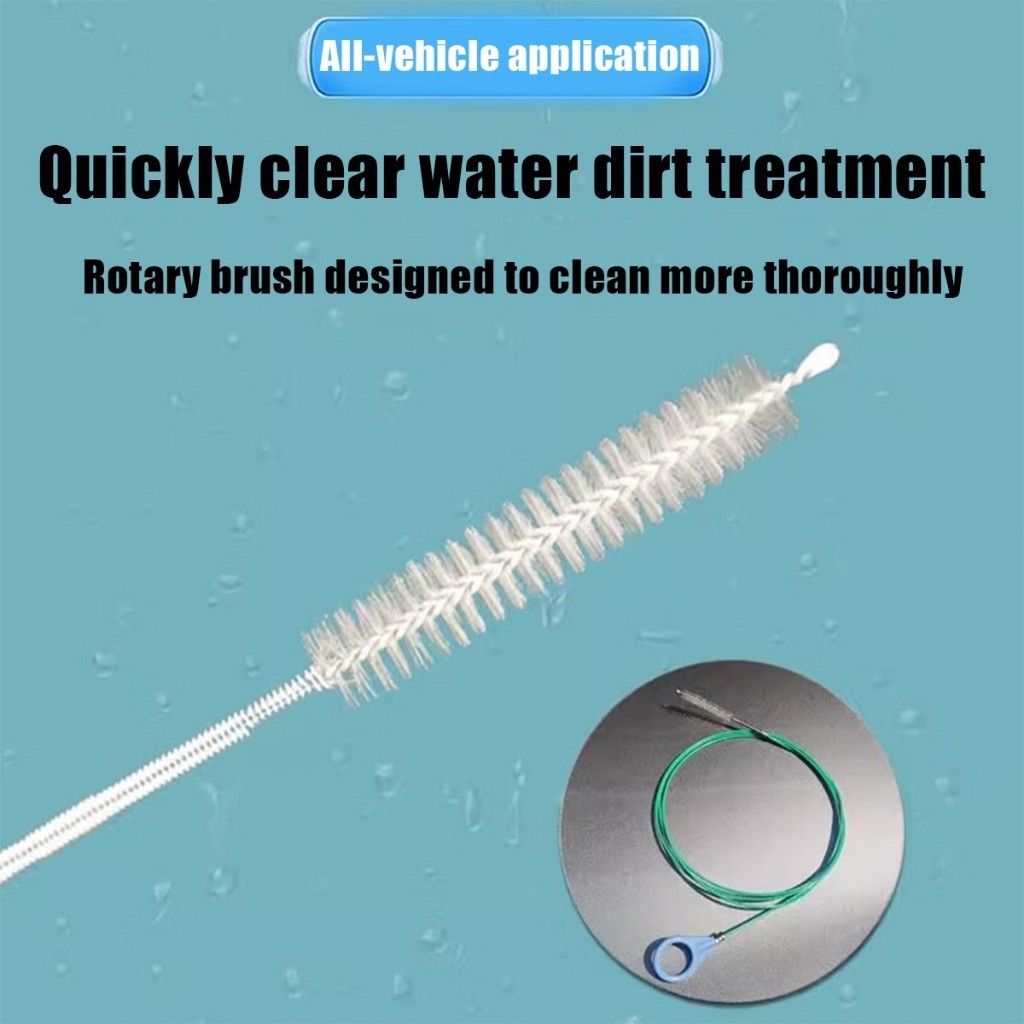 ร้านคนไทย! แปรงขัดทําความสะอาดท่อระบายน้ํารถยนต์ แบบยืดหยุ่น 3 เมตร.10เมตร.ยาวพิเศษ - รูปที่ 2