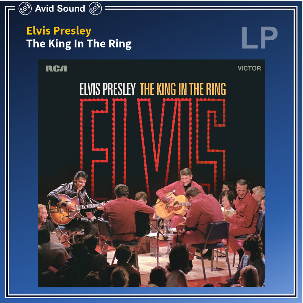 [ ออก E-Tax ได้ ] แผ่นเสียง Elvis Presley The King In The Ring ใหม่ ซีล Elvis Presley Vinyl LP