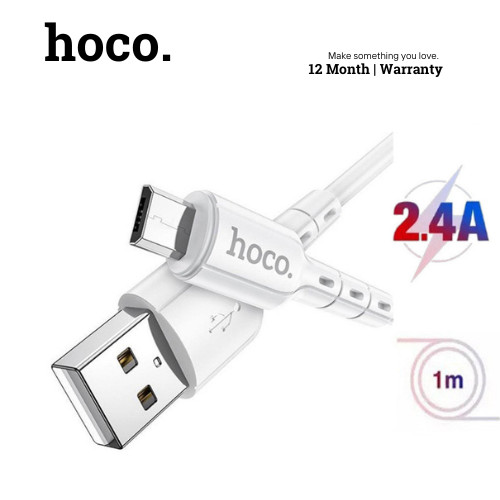 Hoco ของแท้ - Hoco DU01 1M 2.4A สายชาร์จเร็ว คุณภาพสูง Anti-break - สําหรับ 6/6s/7/8/Plus/X/XS/XR/11