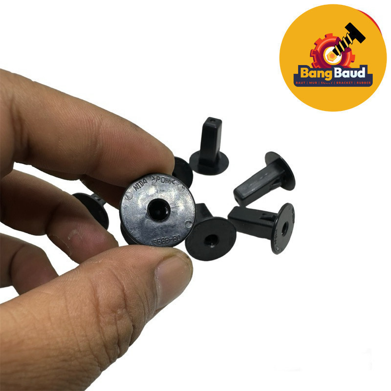 ปุ่มยึดกันชน 5 ชิ้น toyota grat corolla ae 101