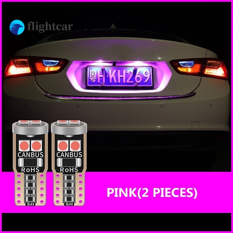 2pcs T10 Canbus LED รถ W5W 194 168 ประตูโดมป้ายทะเบียนสําหรับ Hyundai i40 Getz Solaris Accent i30 ix