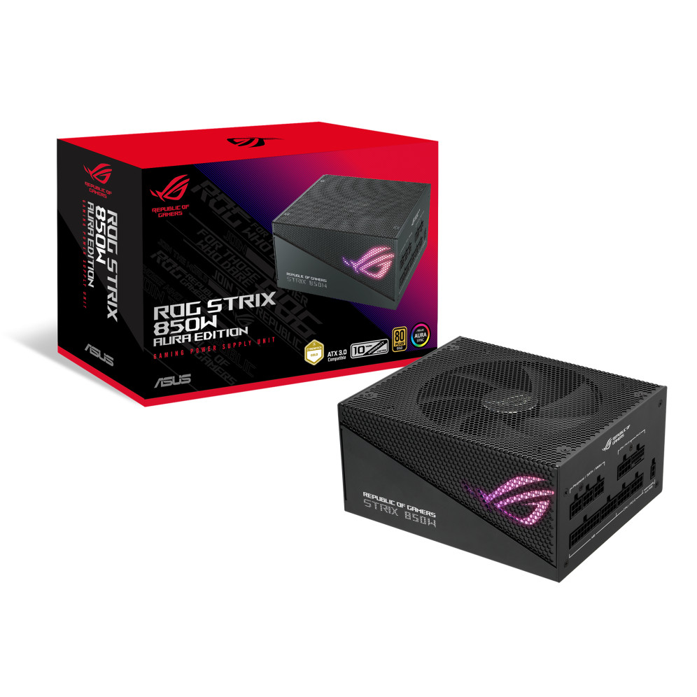 PSU Asus ROG Strix 850G 1000G 1200G AURA Edition 850w 80PlusGold Power Supply