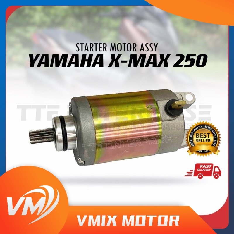 YAMAHA X-MAX 250 STARTER MOTOR ASSY XMAX250 XMAX 250