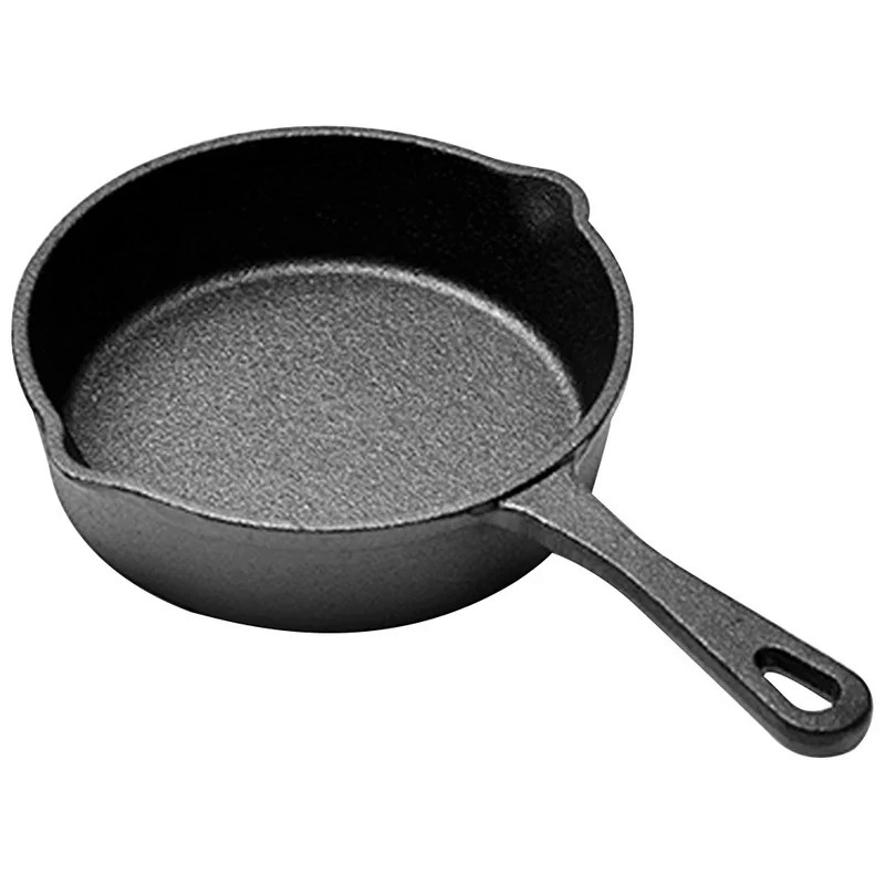 Pan Iron Cast Frying Egg Steak Cooker Pot Mini Enamel Saucepan Steak Steak Cookers Maker Cookware Om