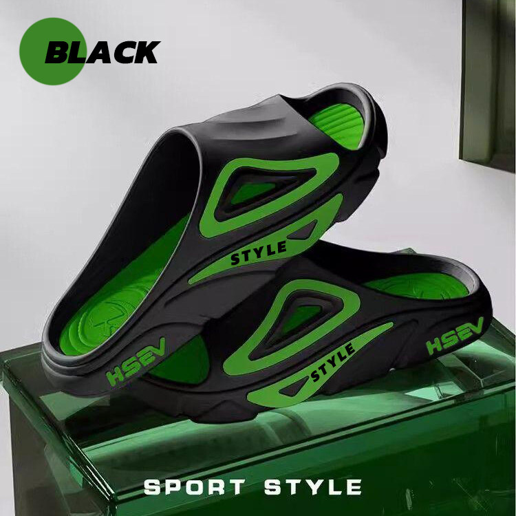 รองเท้าแตะทรงสปอร์ต พื้นนุ่ม ใส่สบาย บิดงอได้ ไม่เสียทรง มีให้เลือกทั้งหมด 4 สี พร้อมส่งจากไทย