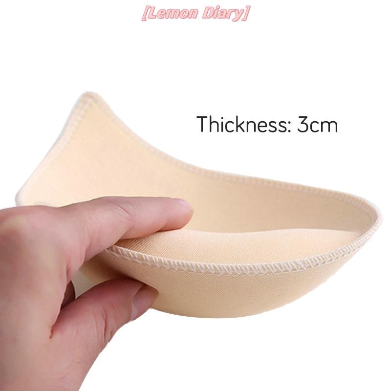 แอลดี| 3d Push Up Bra Padsแทรกผู้หญิงเต้านมขนาดเล็กLift Breathableฟองน้ําเบาะBra Padซับชุดว่ายน้ําBraใส่ใหม่ - รูปที่ 2