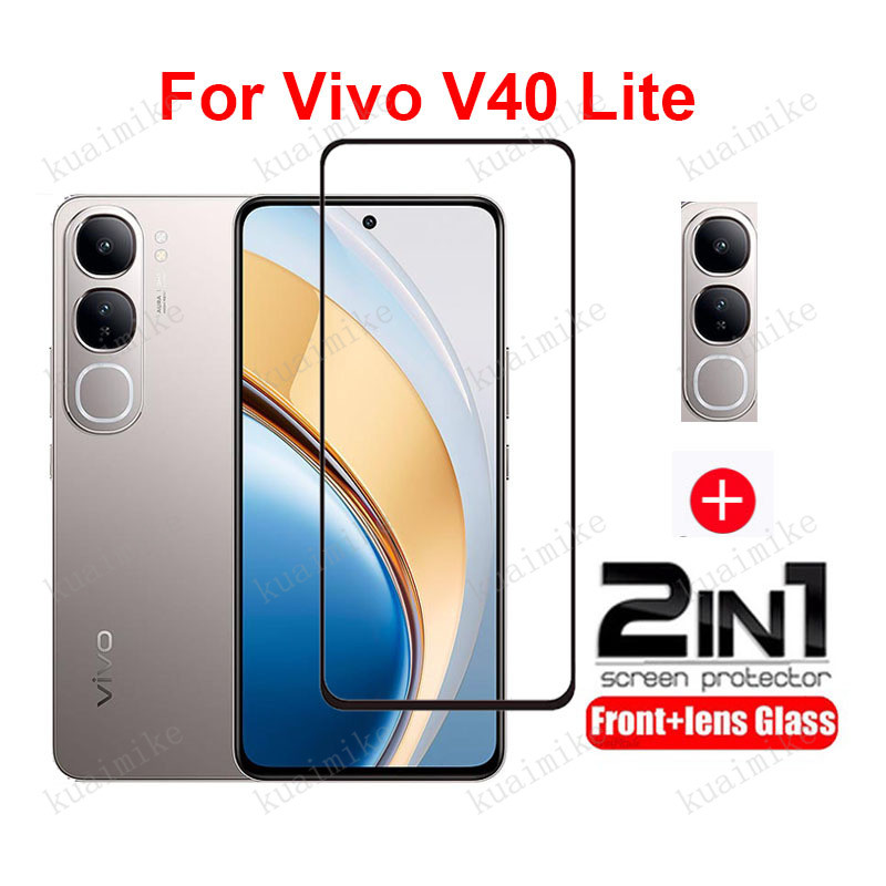 ฟิล์มกระจก Vivo Y200 5G ฟิล์มกระจกนิรภัยกันรอยหน้าจอ สำหรับ Vivo V40e V30e V29e V27e V25e V23e V40 V30 V29 V27 V25 V23 V20 Pro ฟิล์มกระจกกันเลนส์กล้อง