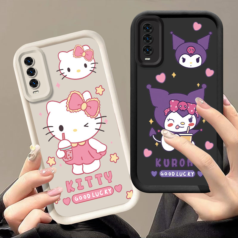 เคส vivo y12s เคสโทรศัพท์ hello kitty&Kuromi สําหรับเคส เคส vivo y20 y20s bts