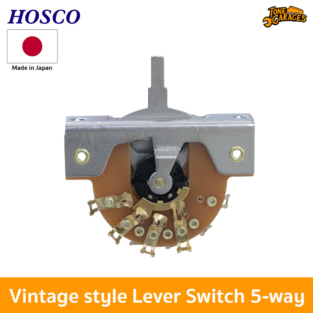 Hosco DM-50GS Lever Switch 5-Way Vintage style สวิตช์ 5 ทาง Made in Japan