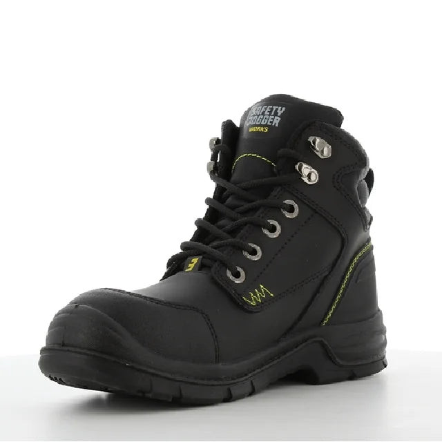 [รับประกัน3เดือน] Safety Jogger รุ่น WORKERPLUS S3 รองเท้าเซฟตี้หุ้มข้อ หัวคอมโพสิท พื้นกันความร้อนสูง
