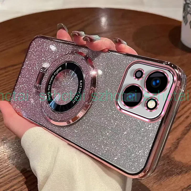 เคสโทรศัพท์ iPhone 15 iPhone 15 pro iPhone 15 pro max iPhone 15 plus หรูหรา ชุบ แวววาว เคสโทรศัพท์โป