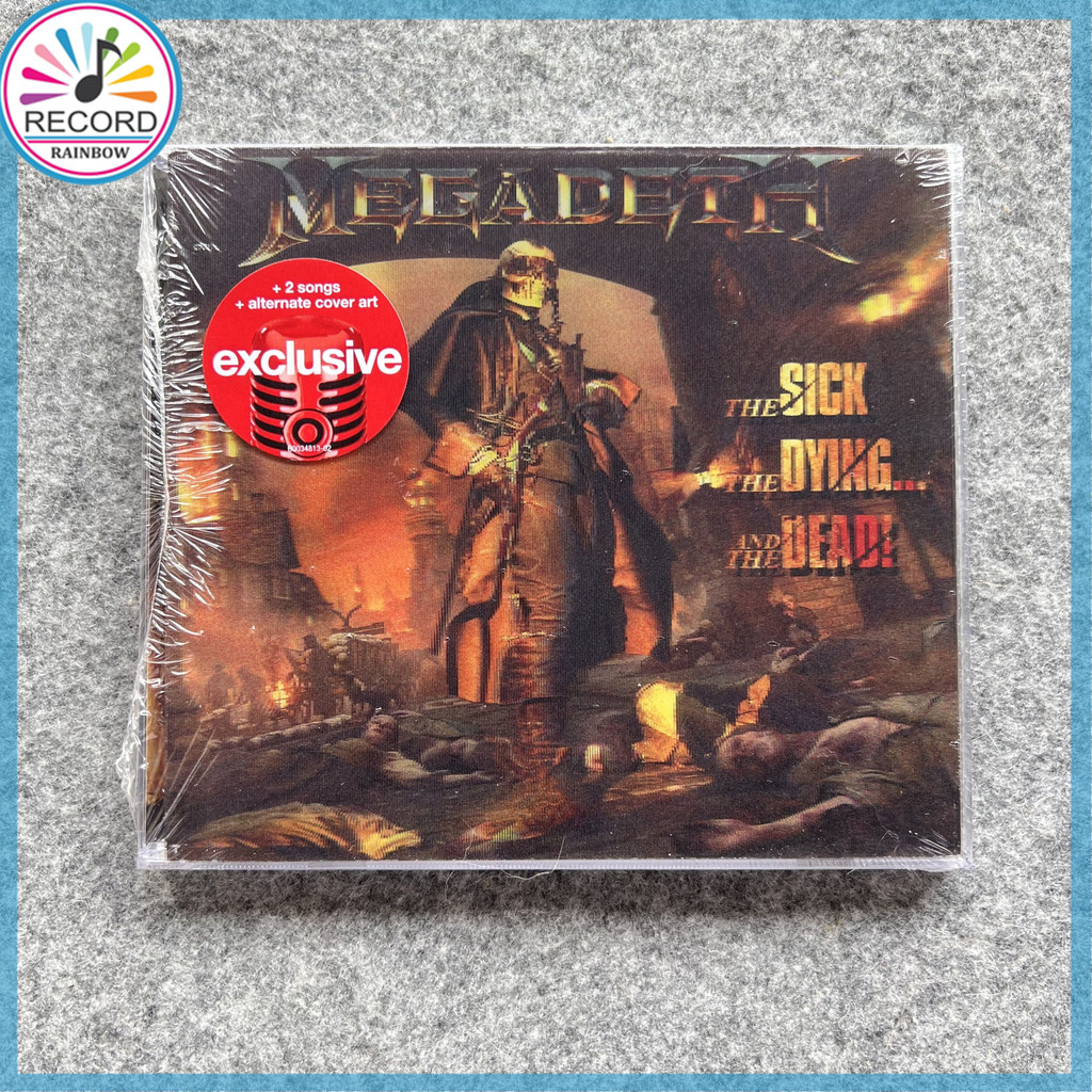 Megadeth The Sick The Dying And The Dead! Original CD Album [Sealed] Brand New 1Z0481