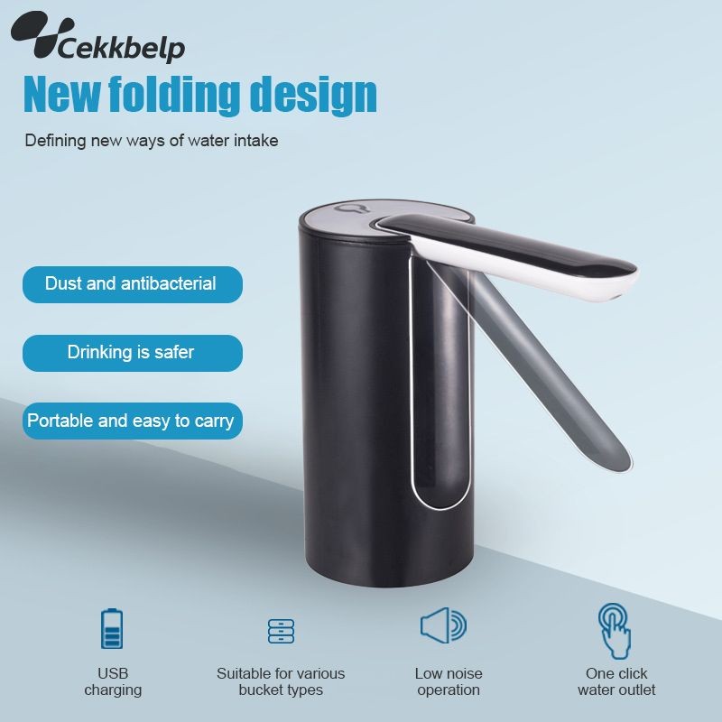 Cekkbelp USB เครื่องกดน้ำอัตโนมัติ เครื่องปั้มน้ำขึ้นมาจากถังAutomatic Water Dispenser Pump-Manual เครื่องดูดน้ำ ที่ปั๊ม