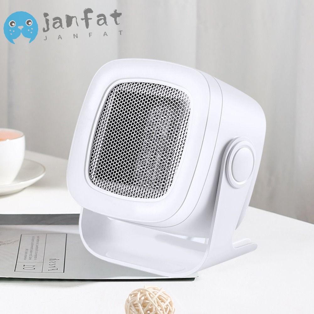 เครื่องอุ่น JANFAT|800ว พีทีซี เครื่องทําความร้อนไฟฟ้าเซรามิก,เครื่องทําความร้อนตั้งโต๊ะสํานักงานขนาดเล็กแบบพกพาปลอดภัย