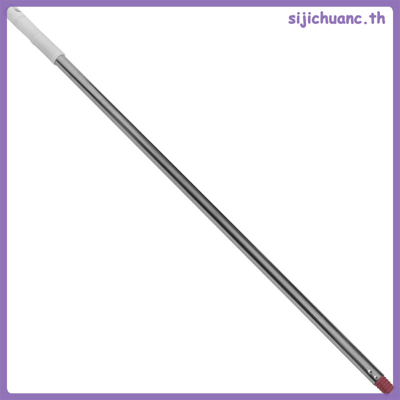 Mop ไม้กวาด Rod เปลี่ยน Stick สําหรับห้องน้ําสแตนเลส Handle Extension Strip อลูมิเนียมหลอด 77.00X2.00X2.00 ซม.พลาสติก sijichuanc