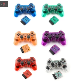 จอยเกมไร้สาย 1 ชุด คอนโทรลเลอร์เกมไร้สายสีสันสดใส 2.4GHz เกมแพด Joypad สําหรับใหม่ COD