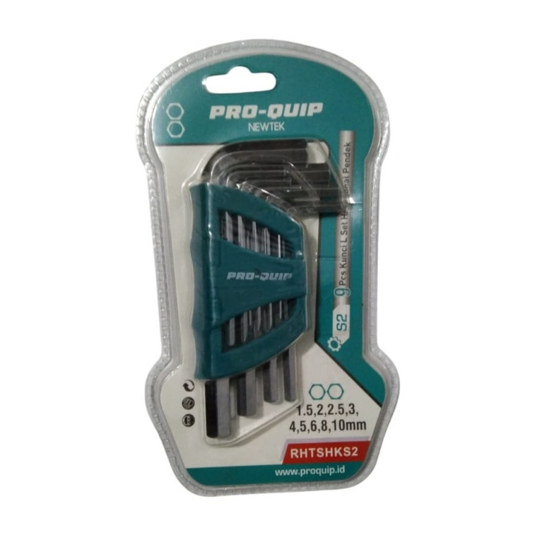 PRO-QUIP ชุดขาสั้น L-WRENCH 9 ชิ้น RHTHKS2 CRV HEAVY DUTY