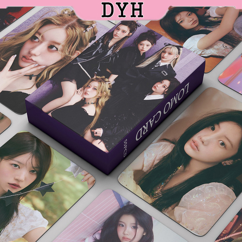 55 ชิ้น/กล่อง ILLIT Photocards ILL LIKE YOU อัลบั้ม KPOP LOMO การ์ดคอลเลกชัน