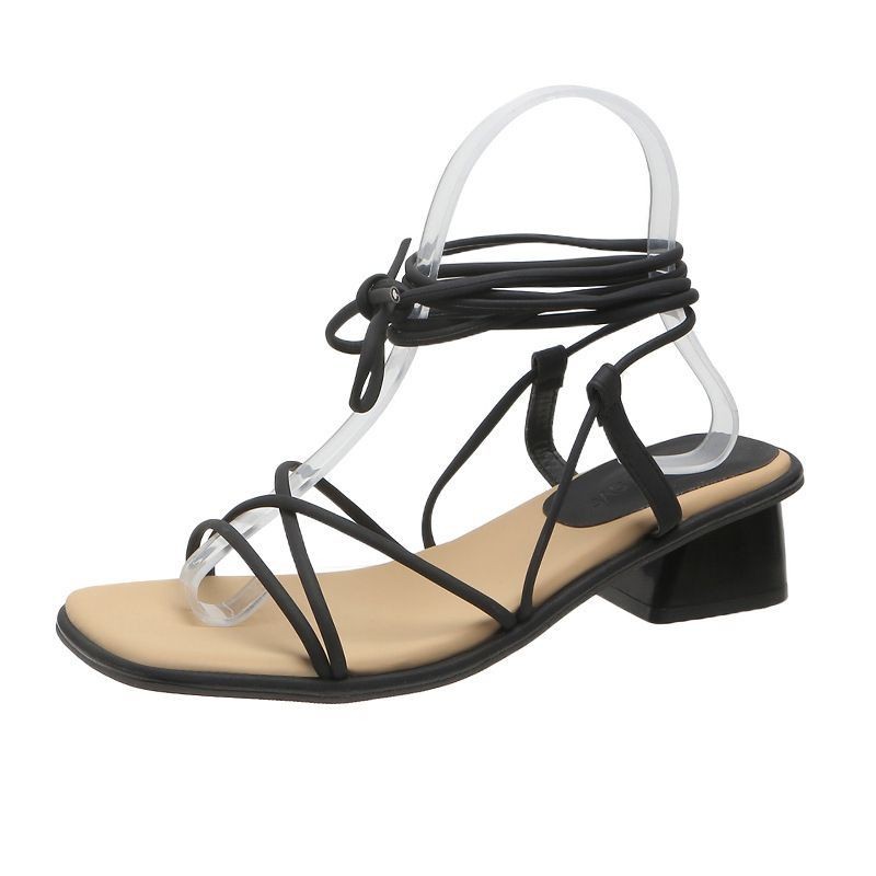 รองเท้าแตะพื้นหนา Over-Toe Sandals Beach Summer Premium New