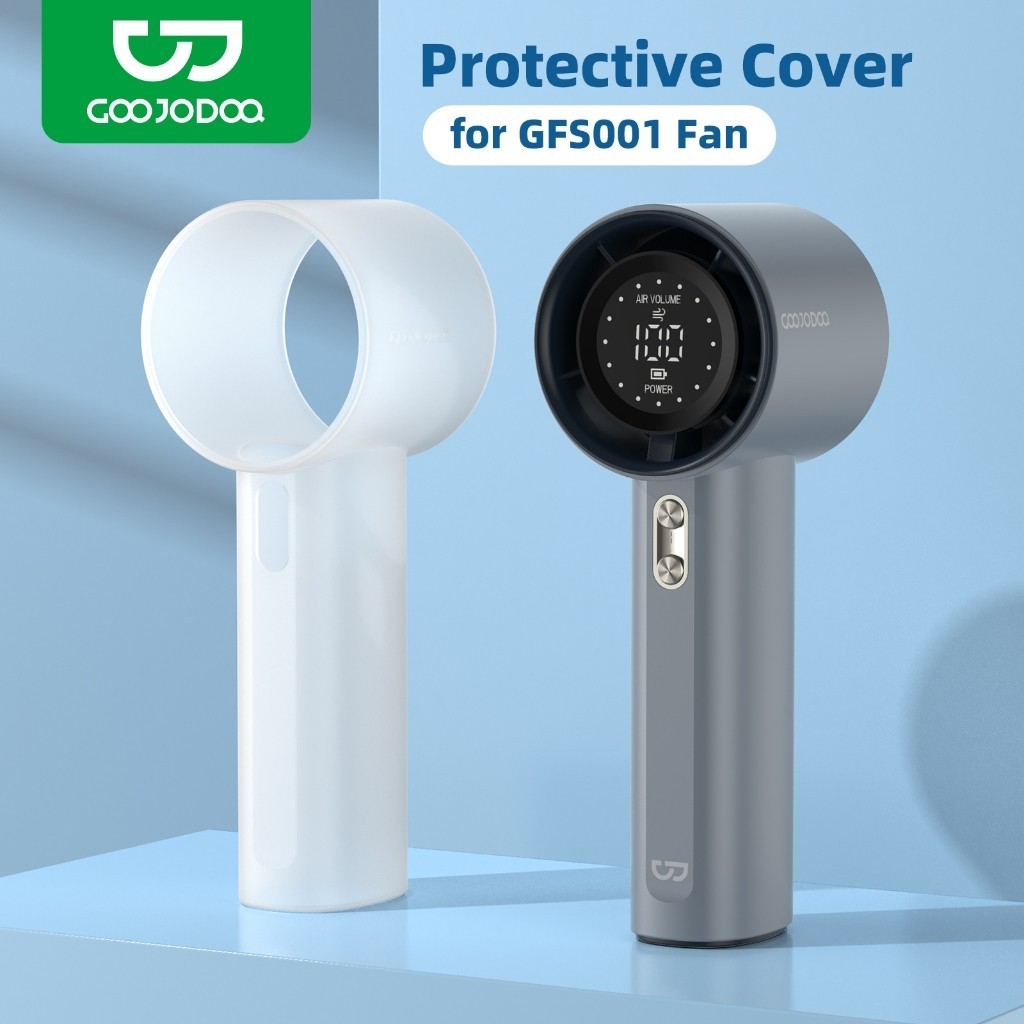 GOOJODOQ GFS001 Mini Fan Protective Case Cover Silicone Protector Washable Turbo Jet High-Speed