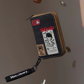 POPMART Hirono Echo Series Passport Bag Wallet Ono