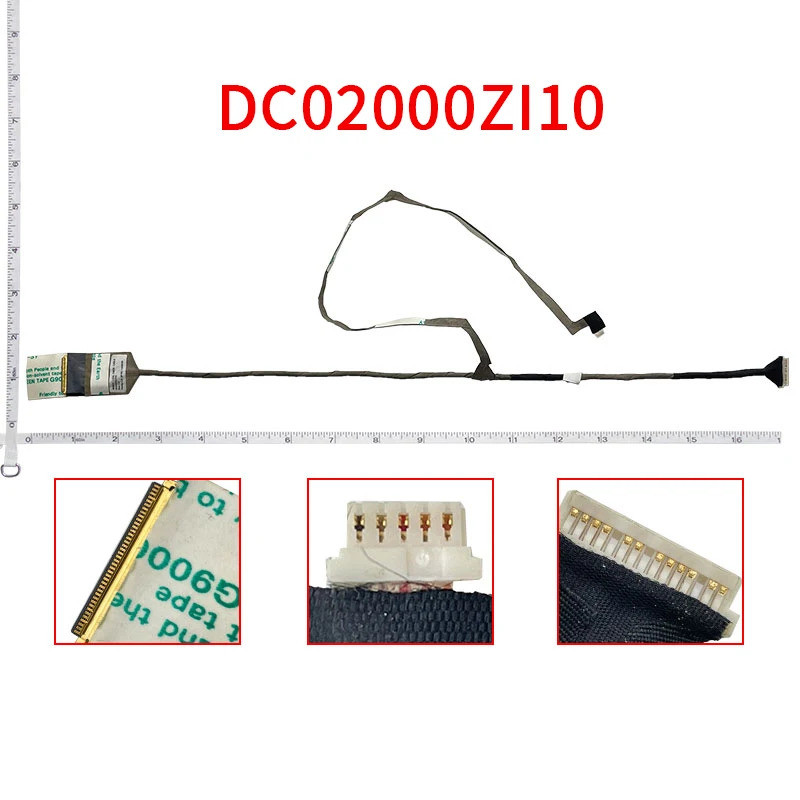 ใหม่จัดส่งฟรี LCD LED สําหรับ lenovo G560 G560A G560L G565A Z560 Z565 Z565A แล็ปท็อปหน้าจอวิดีโอสาย 