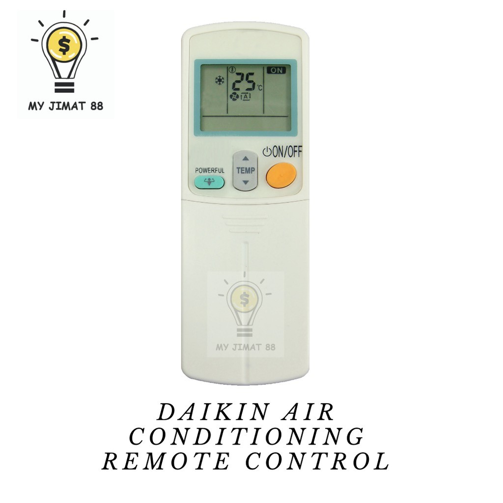พร้อมสต็อก DAIKIN AIR CONDITIONING REMOTE CONTROL ARC433A74/ARC433A56/ARC433A55/ARC433A73