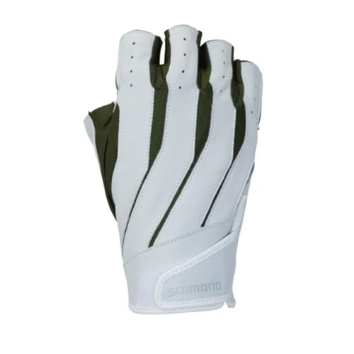 Shimano 05 Hera Genuine Leather Gloves Right Hand GL-16RX Khaki L