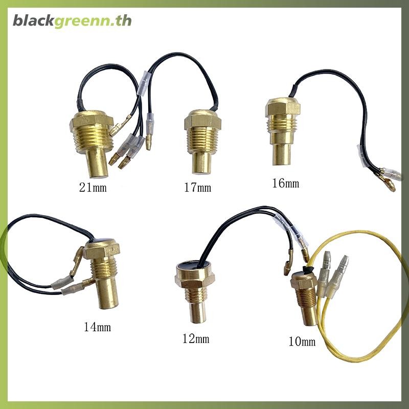 BREE 1PC 12V/24V 10MM 12MM 14MM 16MM 17MM 21MM Universal Water Temperature Sensor เซ็นเซอร์อุณหภูมิรถยนต์เครื่องวัดอุณหภูมิน้ํา.
