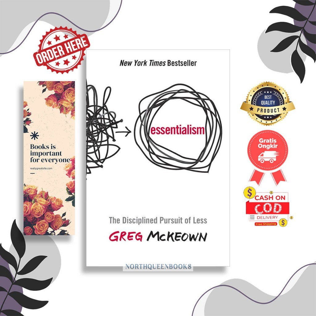 Essentialism: The Disciplined Pursuit of Less โดย Greg McKeown (ภาษาอังกฤษ)