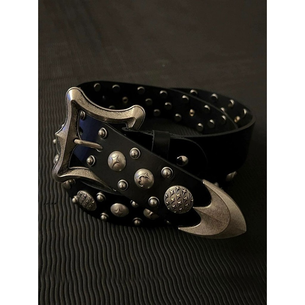 Thug club Belt Rivet Keel Retro Belt