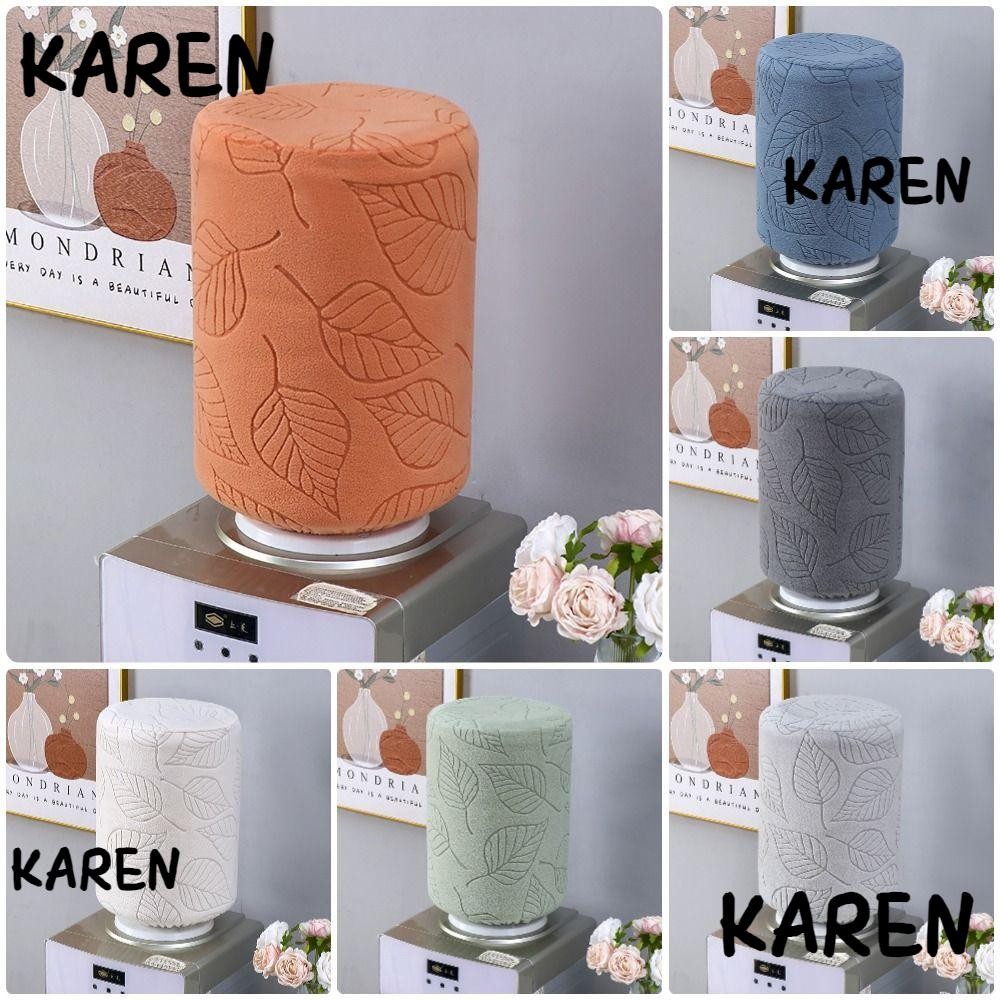 KARENGOODS 1 ชิ้นฝาครอบตู้น้ํา,กันฝุ่นถังแบบใช้ซ้ําได้,ทนทาน Universal Upper Opening สูงยืดยืดหยุ่น Barrel Dust Cover