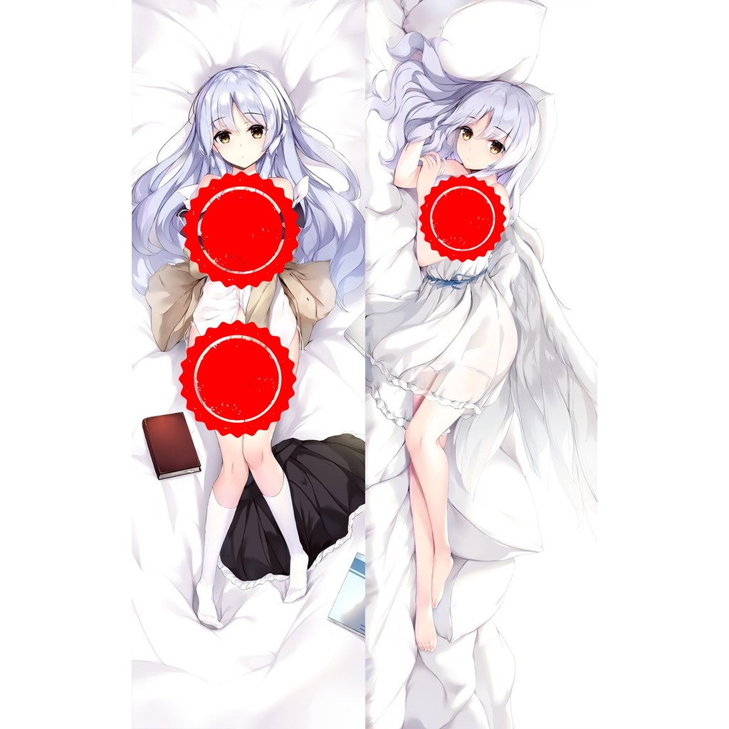เต้นนางฟ้า! Tachibana Kanade อะนิเมะ Dakimakura กอดหมอน Props พิมพ์สองด้านผ้าปูที่นอน