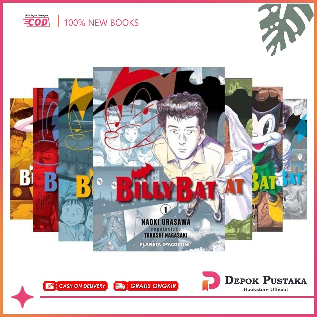 Manga Billy Bat โดย Takashi Nagasaki (20 เล่ม)