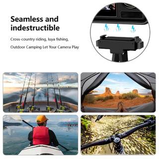 อะแดปเตอร์ฐานแม่เหล็ก For DJI Action Magnetic Adapter For ACTION 3 4 5 ถอดประกอบอย่างรวดเร็ว อะแดปเตอร์