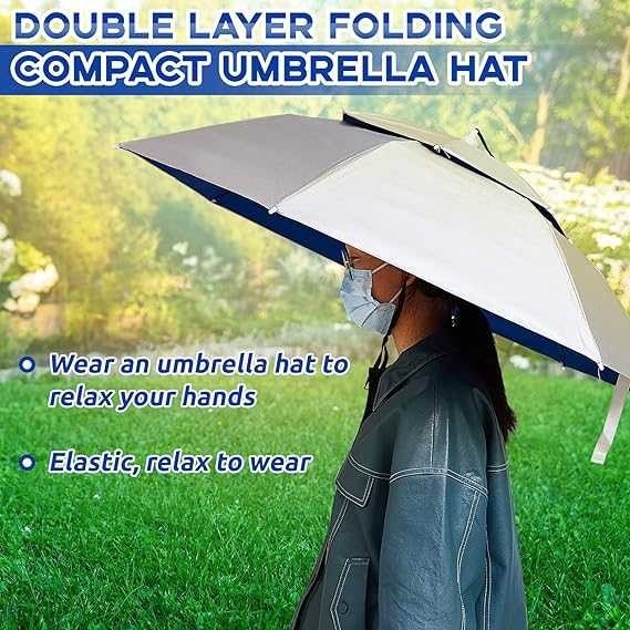 Digap Double Layer Anti-Leak Umbrella หมวกร่ม 77 ซม. - UC7