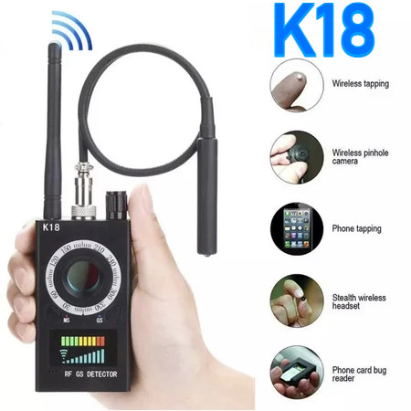 พร้อมส่งจากไทย เครื่องตรวจจับป้องกัน-spyer K18 กล้อง GSM เครื่องค้นหา BUGเสียงจี