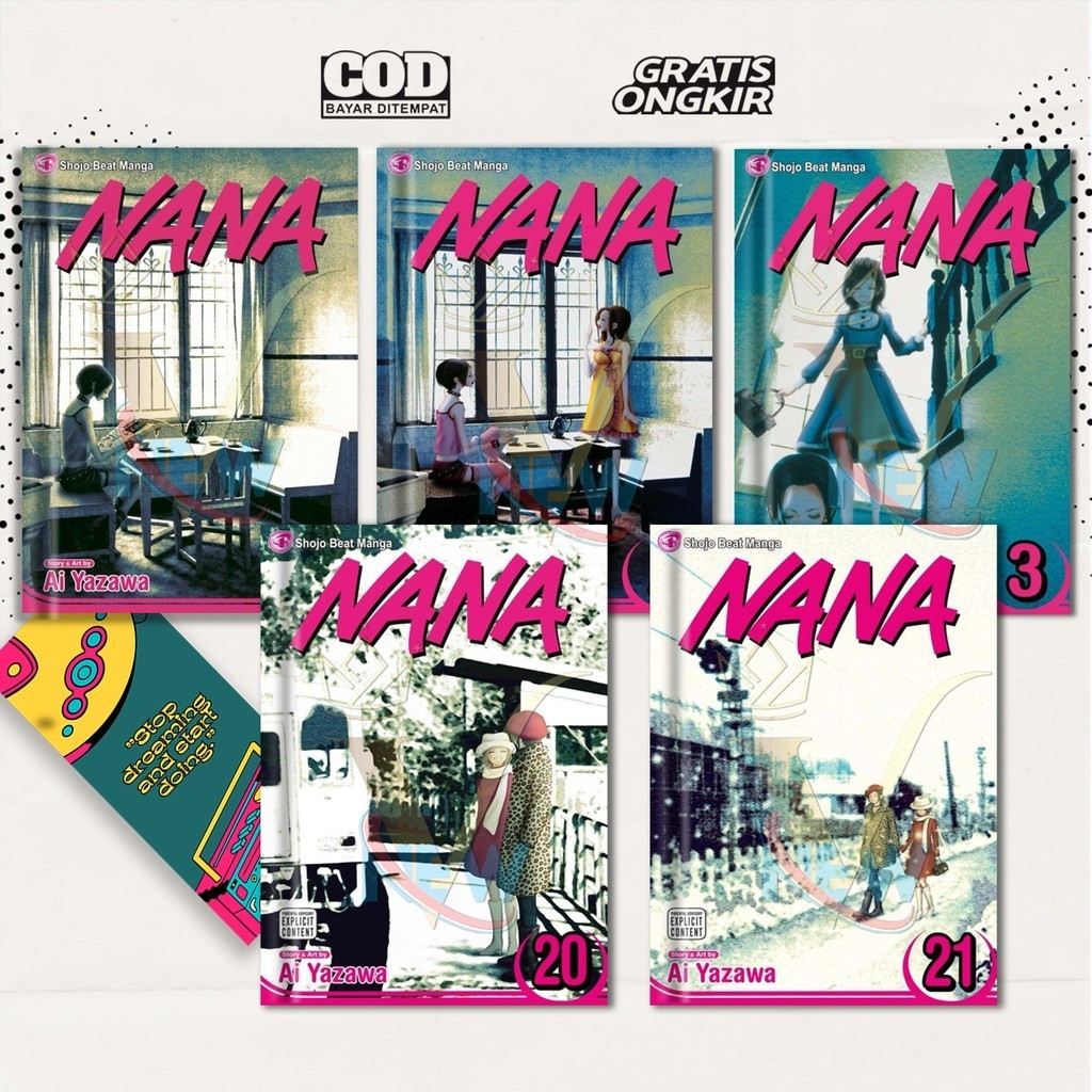 Nana Comic (ชุด 21 เล่ม) โดย Ai Yazawa