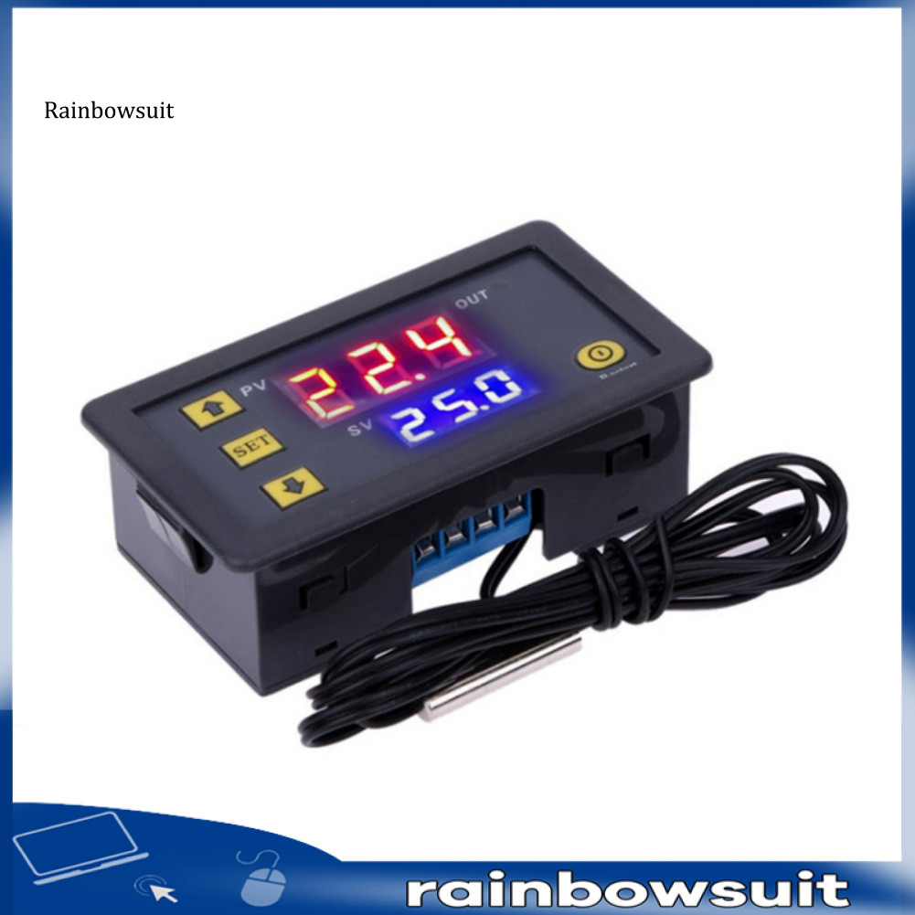 [RB] W3230 DC 12V 20A LCD Digital Thermostat Temperature Alarm Controller Regulator