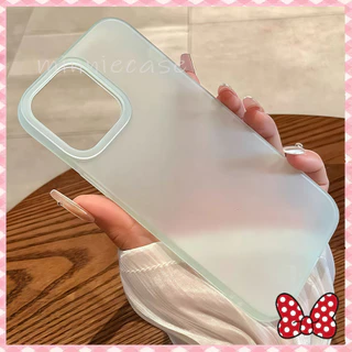 เคสสำหรับไอโฟน11 12 13 14plus 15PRO 16promax 6/7/8PLUS X/XR/XS PROMAX โปร่งใส สครับ กรณีโทรศัพท์มือถือ ป้องกันการชนกัน