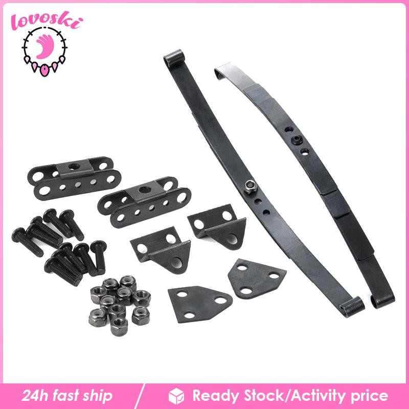 [Lovoski] ระบบกันสะเทือนสปริงประเภทใบไม้โลหะสําหรับ Axial D90 RC 4WD TF2 RC Crawler