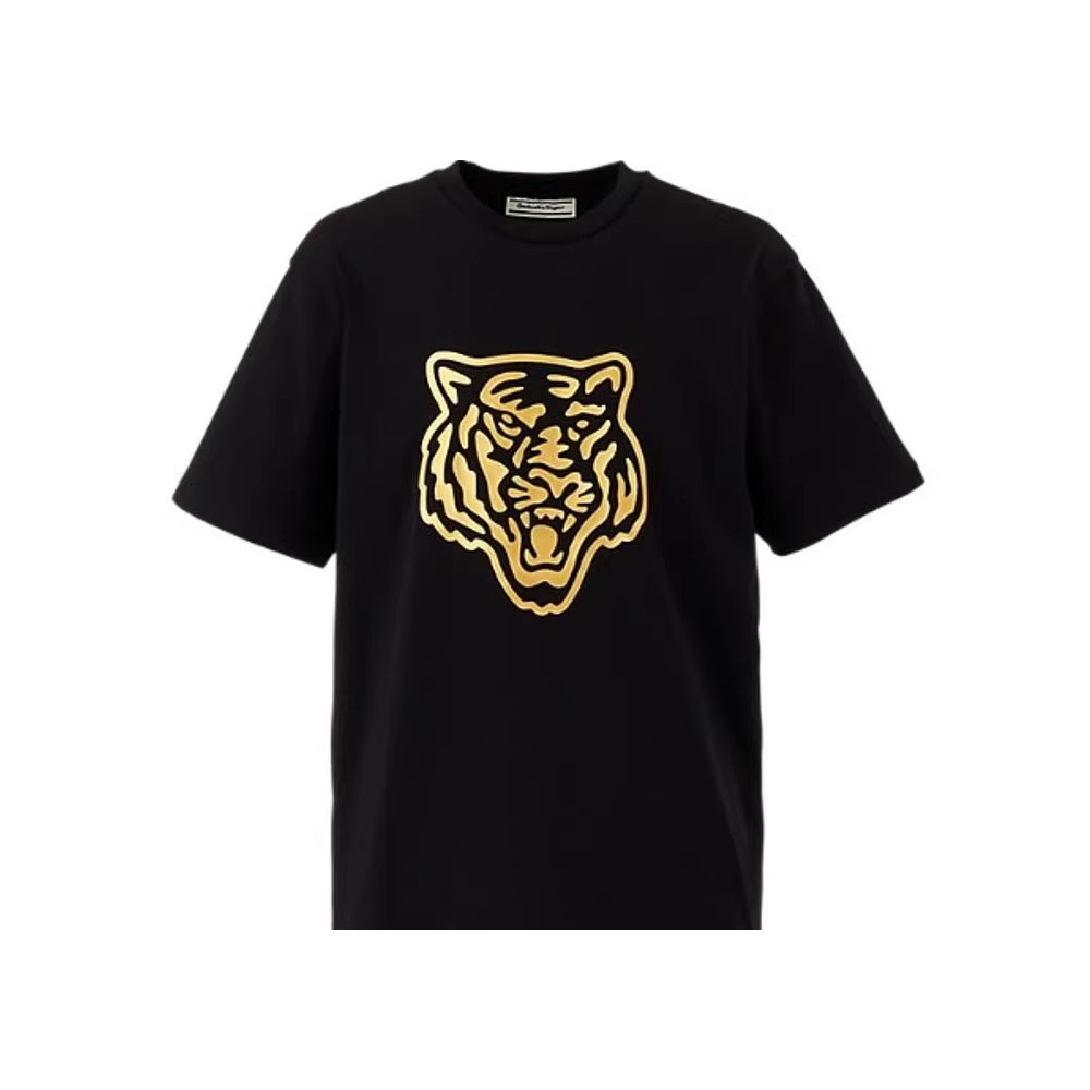 เสื้อยืดแขนสั้น Onitsuka Tiger ทำจากผ้าฝ้าย 100%