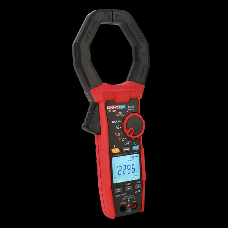 UNI-T UT219P (แท้  ส่งจากไทย) คลิปแอมป์ แคล้มป์มิเตอร์ ดิจิตอล AC 1kV 1kA กิ๊ปแอมป์ 5มม. AC Digital Power Clamp Meter ราคา ถูกที่สุด ดีลบีเคเค แกลเลอรีภาพที่ 2