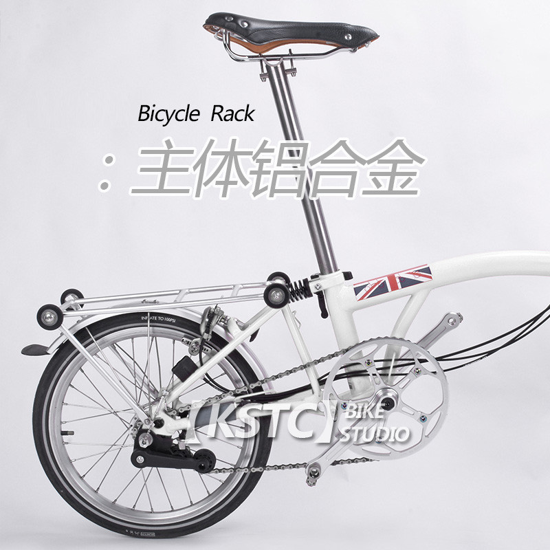 ACP Line และ Java neo 16 นิ้วและ Aceoffix D10 รุ่น Modified ชั้นวางด้านหลังสําหรับ brompton จักรยานพ