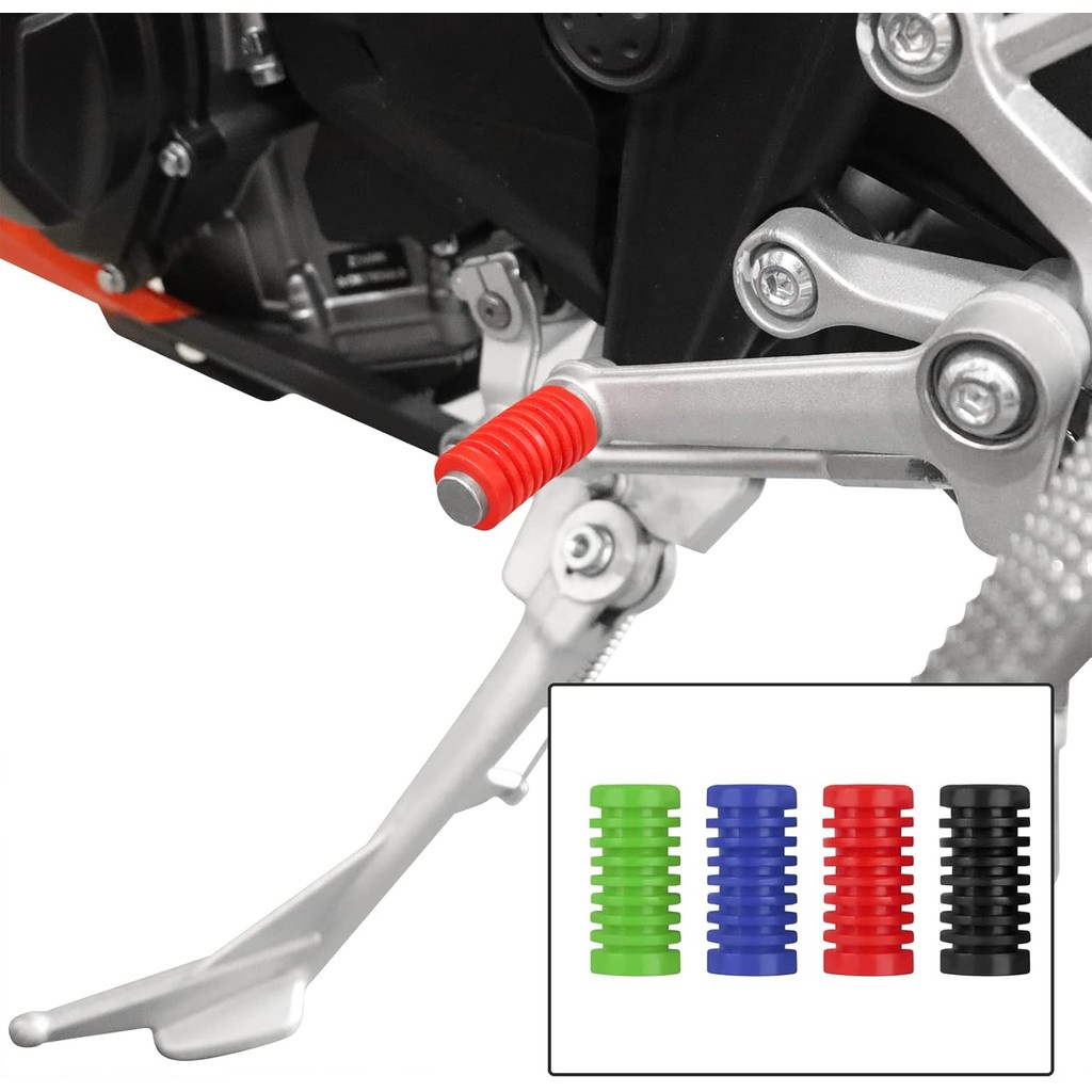 COPART รถจักรยานยนต์เกียร์ Shift Shifter Lever เหยียบยาง Universal สําหรับ Yamaha Suzuki Kawasaki Ho