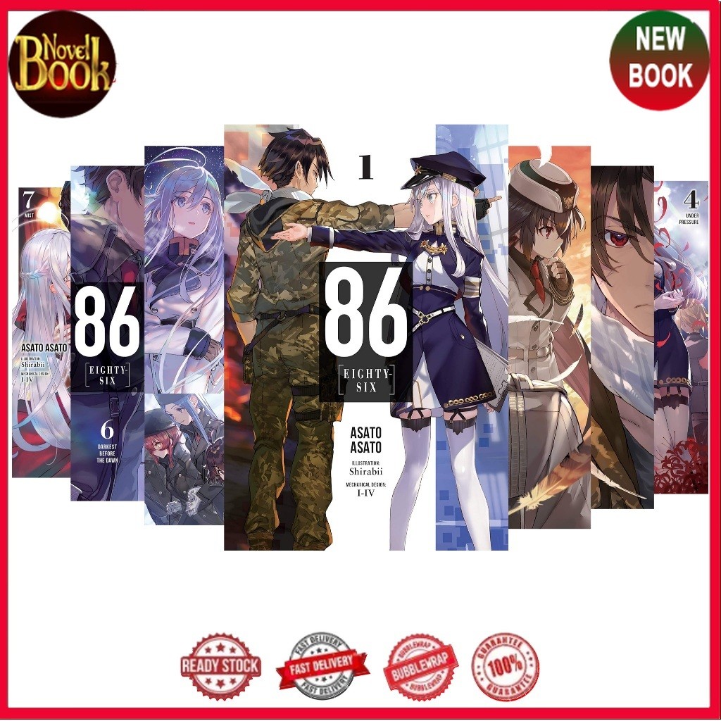 86-EIGHTY-SIX (นิยายอ่อน) (ซีรีส์ 13 เล่ม) - TokoNovelBook