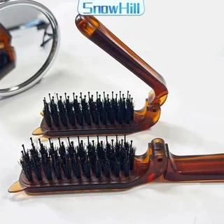 หวีพับ แบบพกพาเดินทาง ใช้ได้ทั้ง ผมตรง ผมหยิก หวีอเนกประสงค์ หวีขนาดเล็ก Folding comb S.H