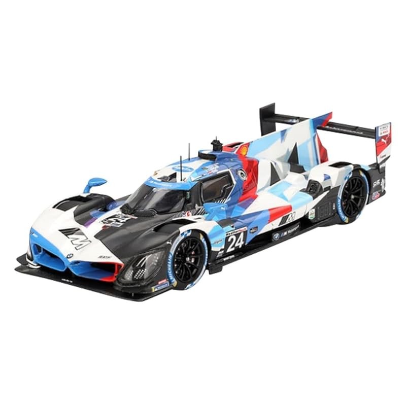 Tsm Model 1/43 Bmw M Hybrid V8 Gtp Imsa Daytona 24 ชั่วโมง 2024 #24 Bmw M Team Rll สินค้าสําเร็จรูป 
